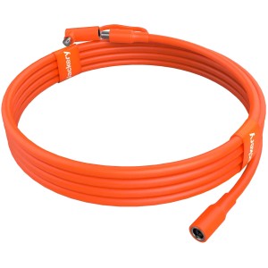 Cavo di prolunga arancione Jackery da 5 m per pannelli solari.