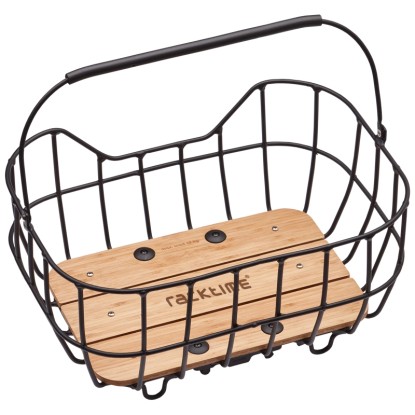Racktime Korb Baskit Breeze Schwarz 25 l