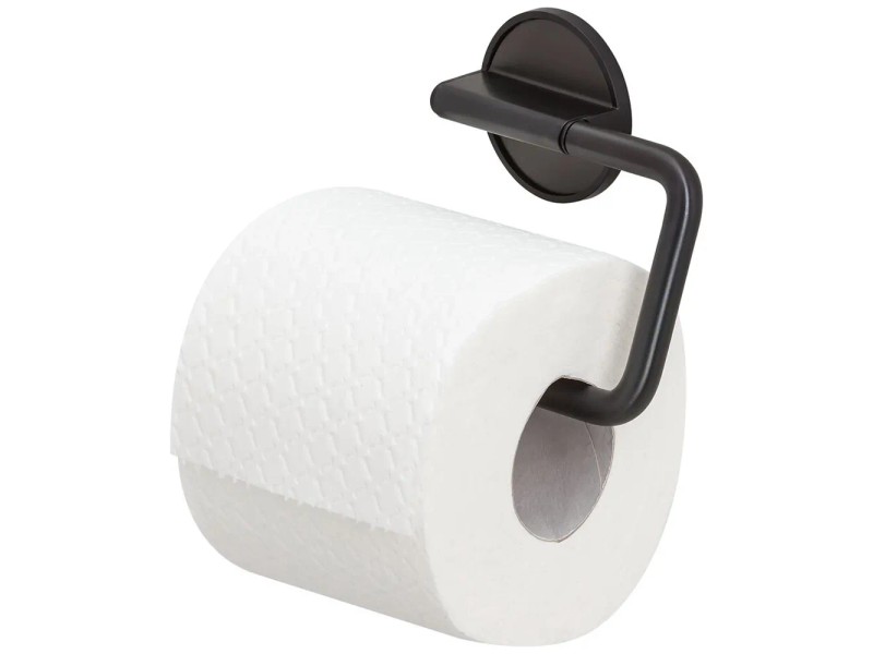 Haceka Portarotolo Carta Igienica Standard – Metallo Cromato, Design Semplice Per Bagno