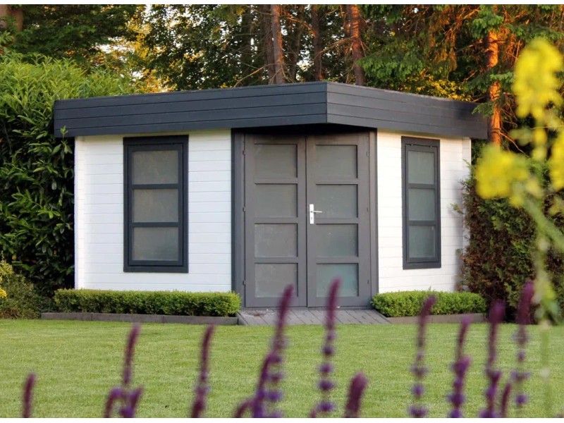 Gartenhaus Holz Weiss