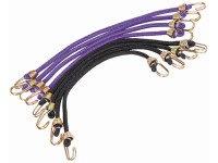 LUX Gummi-Expander mit Metallhaken 25 cm 8er-Set