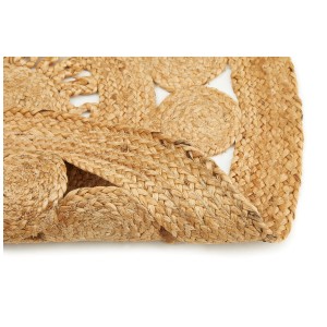 Tappeto rotondo in juta naturale Luxor Living Balo, Ø 80 cm.