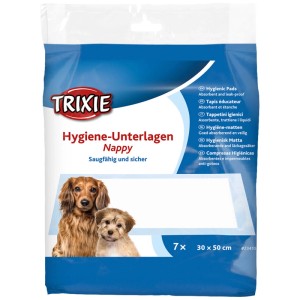 Trixie Nappy tappetini igienici, 7 pezzi, 30x50 cm, per cani, assorbenti e sicuri.