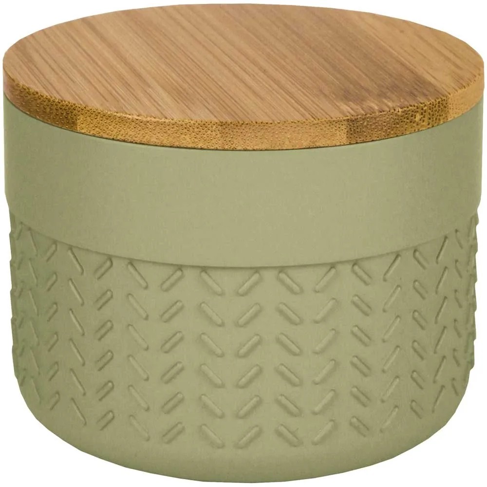 Kleine Wolke Dose Dash Bambus Natur / Polyresin Dill
