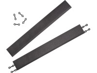 Andiamo Kantenleiste Terra Sol Schwarz 38 cm / 2 Stk.