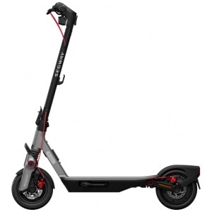 Trottinette électrique Segway E-Scooter Ninebot F3 Pro D noire, e-bike longue portée avec bonne suspension.