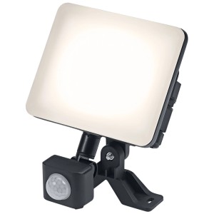Faretto LED da esterno Osram Endura, nero, con sensore di movimento per parete esterna.