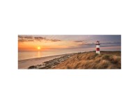 Deco Panel Lighthouse Sunset 30 x 90 cm