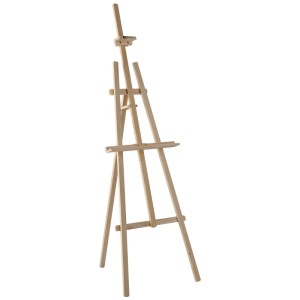 Talens Art Creation Chevalet d'atelier trépied Vega en pin ajustable.
