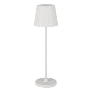 Lampada da tavolo a LED Eglo Cabozo bianca, alta 37 cm, per un'illuminazione d'atmosfera.