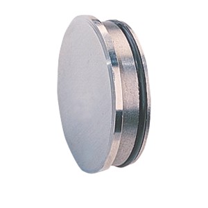 Embout V2A en acier inoxydable pour main courante 40 mm, accessoire pour escaliers et rampes.