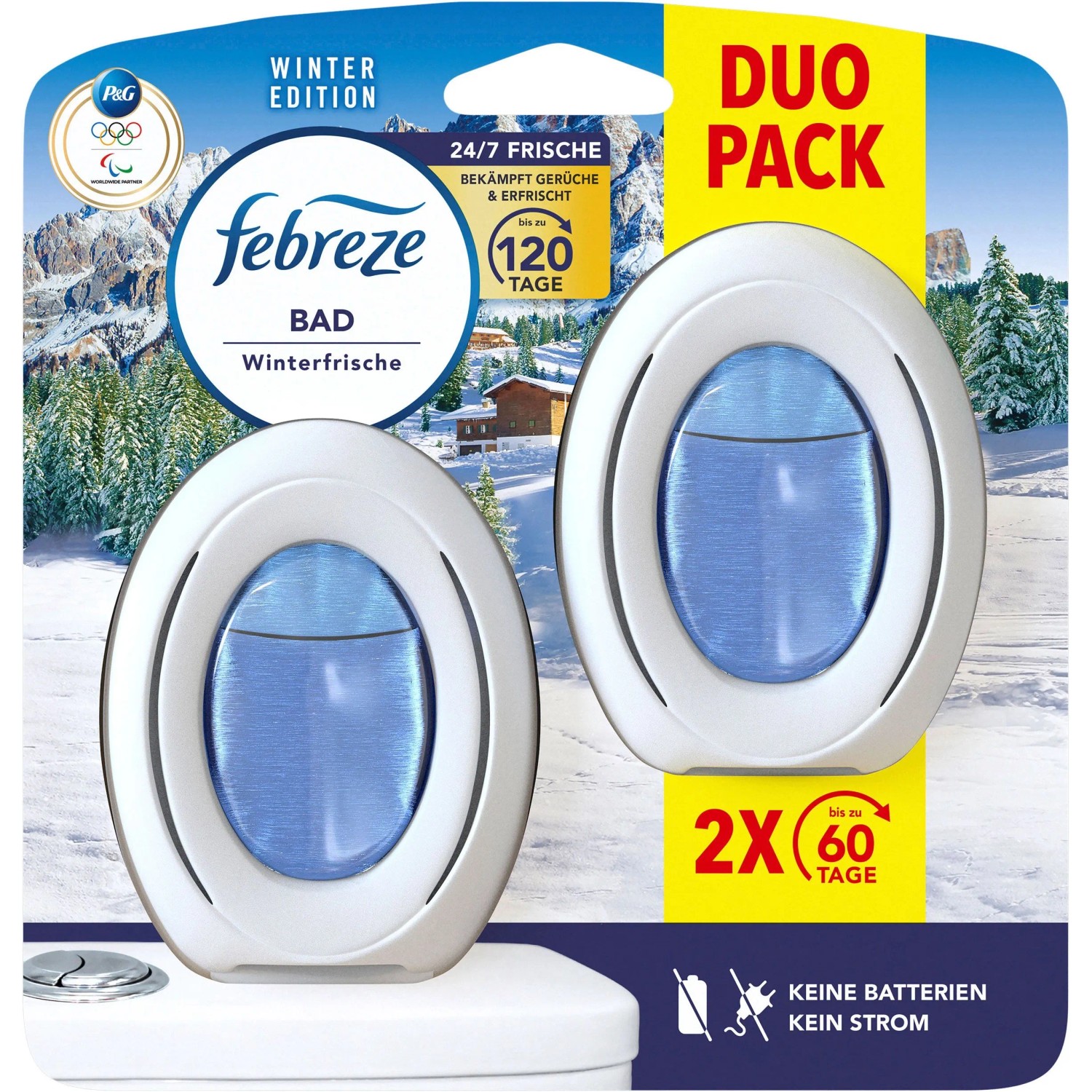 Febreze Lufterfrischer Bad Reine Frische Duo-Pack 2 Stk. kaufen bei OBI