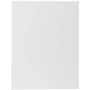 Cartone telato bianco rivestito, 30x40 cm, ideale per pittura a olio e acrilico.