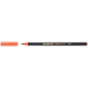 Edding Brushpen 1340 in Mandarine, flexibler Pinselstift für Handlettering und Layoutarbeiten.