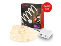 LED-Streifen On-Off Starter-Set Weiss Länge 2,6 m / Breite 1 cm