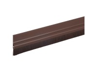 Fix-o.moll Premium Türdichtung mit Bürste Weiss Breite 58 mm / Länge 1 m