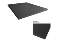 Breuer Duschwanne Modern Line Naturstein Anthrazit 120 x 90 cm Breuer Duschwanne Modern Line Naturstein Anthrazit 120 x 90 cm