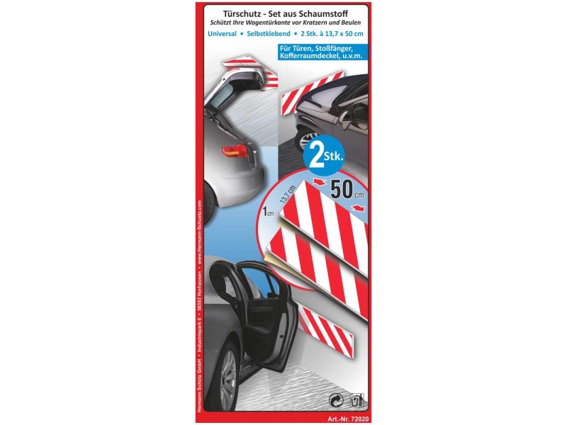 Kit de protection pour portières de voiture autocollant mousse