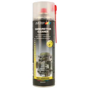 Motip Pulitore per carburatori 500ml spray per la pulizia di carburatori e valvole a farfalla.