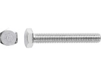 Maschinenschraube Verzinkt M8 x 16 mm Aussensechskant 13 mm / 10 Stk.