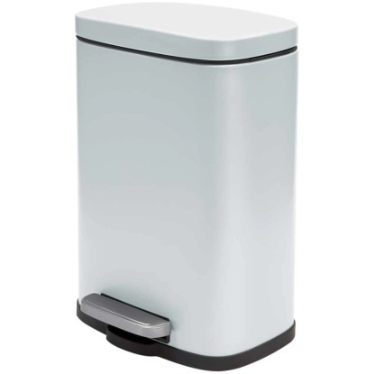 Spirella Kosmetikeimer Akira Edelstahl Weiss matt 5 l