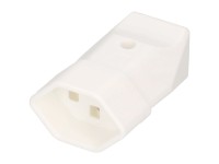 Kupplung Typ 23 / 3-polig Weiss Kupplung Typ 23 / 3-polig Weiss