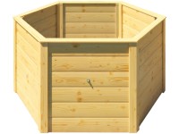 Weka Elementhochbeet 669 / 6-Eck Natur (HxBxT) 68,5 x 143 x 120 cm Weka Elementhochbeet 669 / 6-Eck Natur (HxBxT) 68,5 x 143 x 120 cm