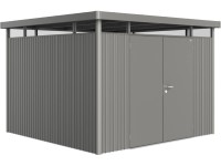 Biohort Gerätehaus HighLine Gr. H6 Quarzgrau-Metallic / Doppeltür