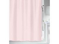 Spirella Textil Duschvorhang Primo Hellrosa 180 x 200 cm