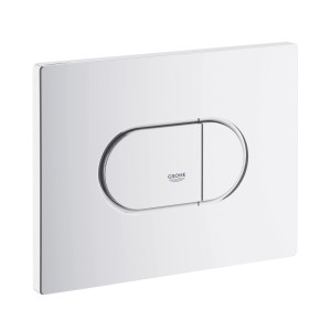 Placca di comando Grohe Arena Cosmopolitan per cassette WC, cromo.