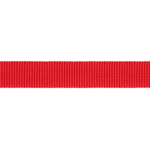 Sangle rouge Conacord en polypropylène, largeur 40 mm, vendue au mètre.