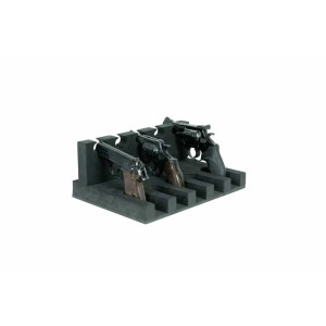 Burg-Wächter KWH 5 support en mousse pour 5 armes de poing dans le coffre-fort.