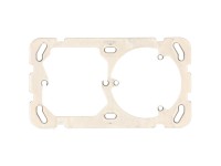 Befestigungsplatte Kallysto Hager waagrecht Gr.1x2