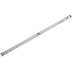 Niveau à bulle LUX Comfort, 150 cm, avec fiole horizontale et verticale pour une mesure précise.