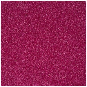 Sabbia colorata fucsia, 0,5 mm, ideale per decorazioni e lavori creativi. Grana fine, colore vivace.