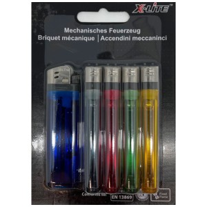 X-Lite Accendini meccanici confezione da 5 pz