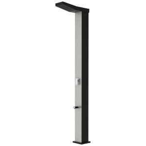 Doccia solare Steinbach Deluxe 40 l con soffione mega e miscelatore caldo/freddo.
