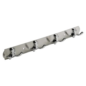 Appendiabiti Hettich cromato con 4 ganci da avvitare.