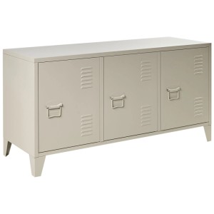 Beliani Armoire de bureau Cardiff Beige 60 x 120 x 40 cm