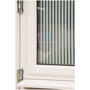 d-c-fix Fensterfolie Static Linia auf Fenster für Sichtschutz und Dekoration.