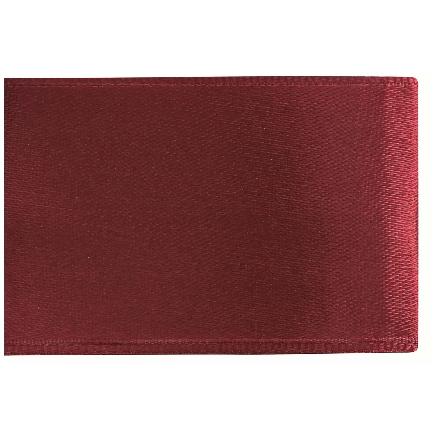 P&D Satinband In Weinrot/Bordeaux – Ca. 10 Cm Breit, 25 Meter Lang | Für Tischdekoration, Schleifen & Basteln