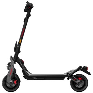 Trottinette électrique Segway E-Scooter GT3 D noire, e-bike longue autonomie et moteur puissant.
