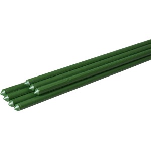 Supporto per piante verde, 150 cm, per piante in aiuola, da infilare nel terreno.