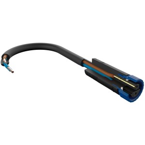 Cavo Paulmann Plug & Shine con connettore per sistemi di illuminazione esterna, sezione trasversale.