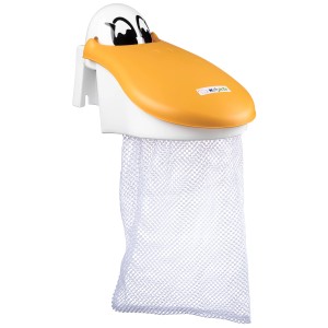 Rotho KidsKit Pélican, collecteur de jouets de bain avec filet.