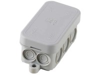 Max Hauri Abzweigdose leer AP / IP55 Grau (HxBxT) 71 x 33 x 30 mm Max Hauri Abzweigdose leer AP / IP55 Grau (HxBxT) 71 x 33 x 30 mm