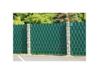 Sichtschutzstreifen Kunststoff Grün 19 x 200 cm