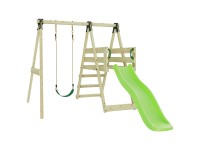 OutdoorToys Schaukel Orchidee Holz mit Kinderschaukel Grün