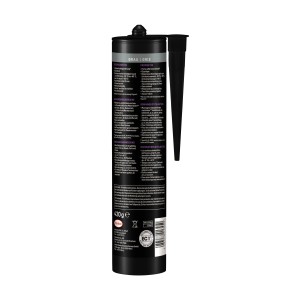 Pattex Montagekleber Pietra Grigio, cartuccia da 420g per un forte incollaggio di pietra e pietra naturale.