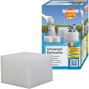 Summer Fun Cartouche filtrante universelle Cube pour systèmes de filtration à cartouche.
